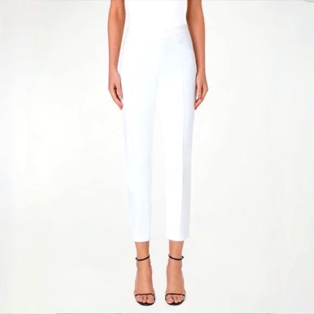 Akris Punto Cream Colored Franca Trousers US6 New With Tags